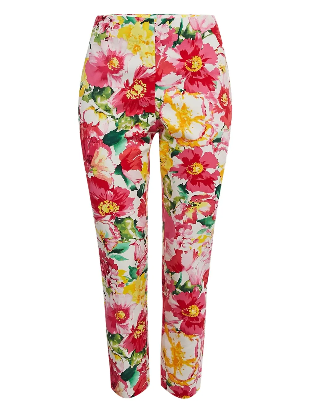 Polo Ralph Lauren Vintage floral-print trousers | Red | Image 1