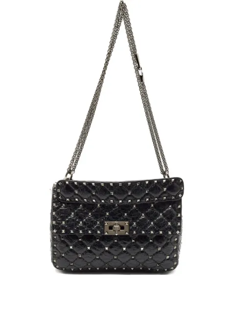 Valentino Garavani Pre-Owned Rockstud quilted leather shoulder bag