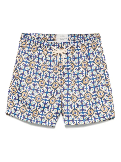PENINSULA SWIMWEAR bermudas con estampado gráfico