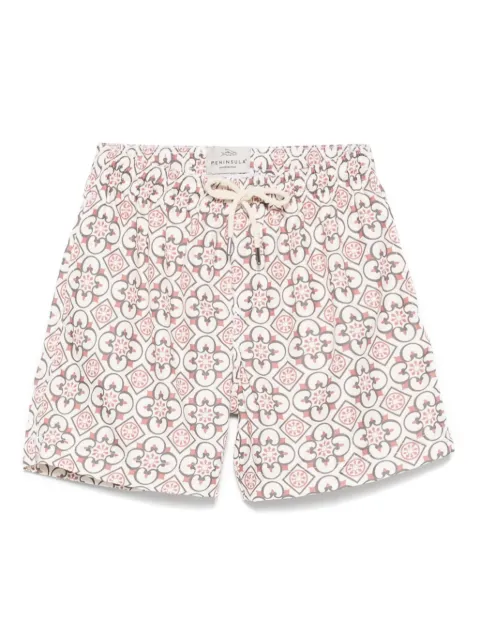 PENINSULA SWIMWEAR شورت سباحة بطبعة