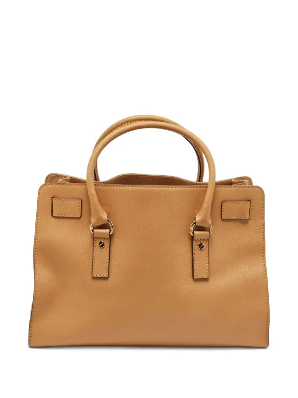 Michael Kors Vintage Hamilton Saffiano-leather Tote Bag Neutrals  FARFETCH IN