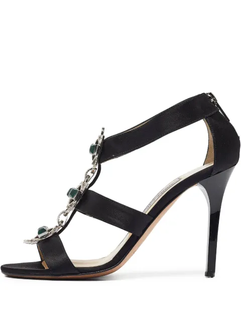 Jimmy Choo Pre-Owned Sandalen mit Absatz 100mm