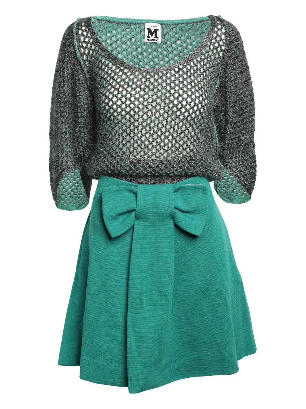 Missoni Pre-Owned Midi-gebreide rok Groen