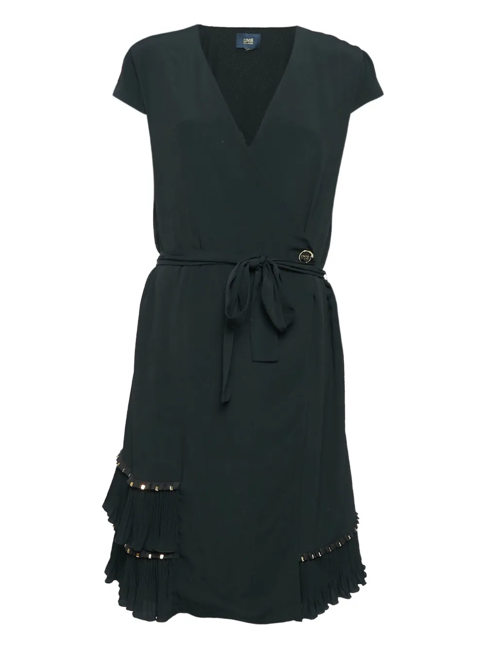 Roberto Cavalli Vintage pre-owned wrap dress | Black | Image 1