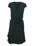 Roberto Cavalli Vintage pre-owned wrap dress - Black