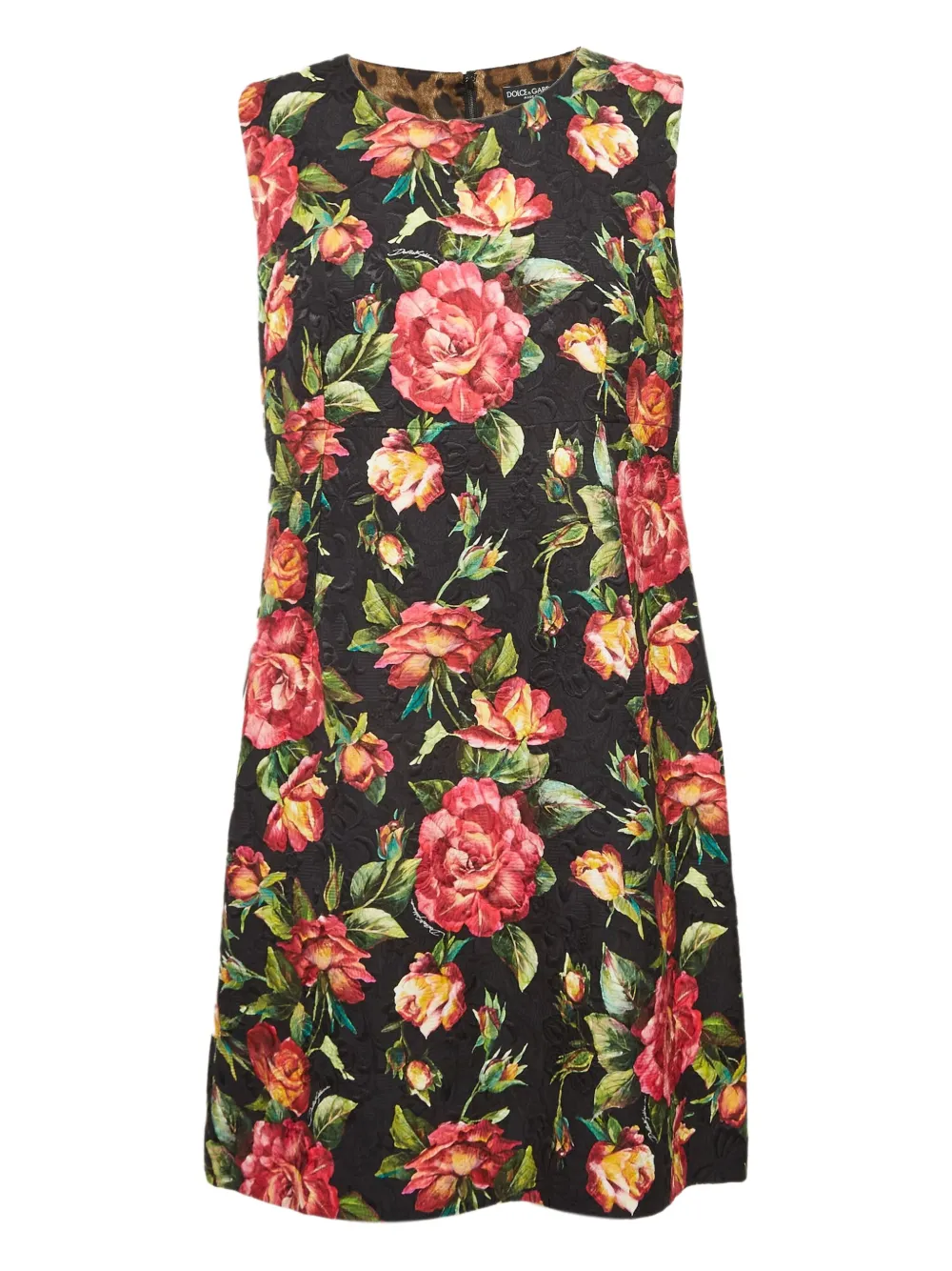 Dolce & Gabbana Pre-Owned floral mini dress | Black | Image 1