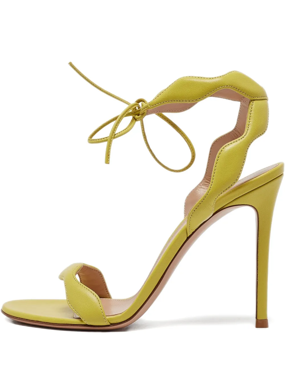 Pre-owned Gianvito Rossi 110mm Leather Heeled Sandals