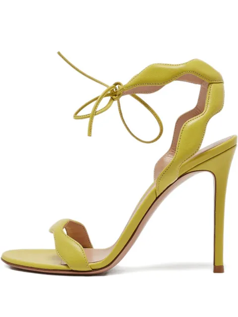 Gianvito Rossi 110mm leather heeled sandals