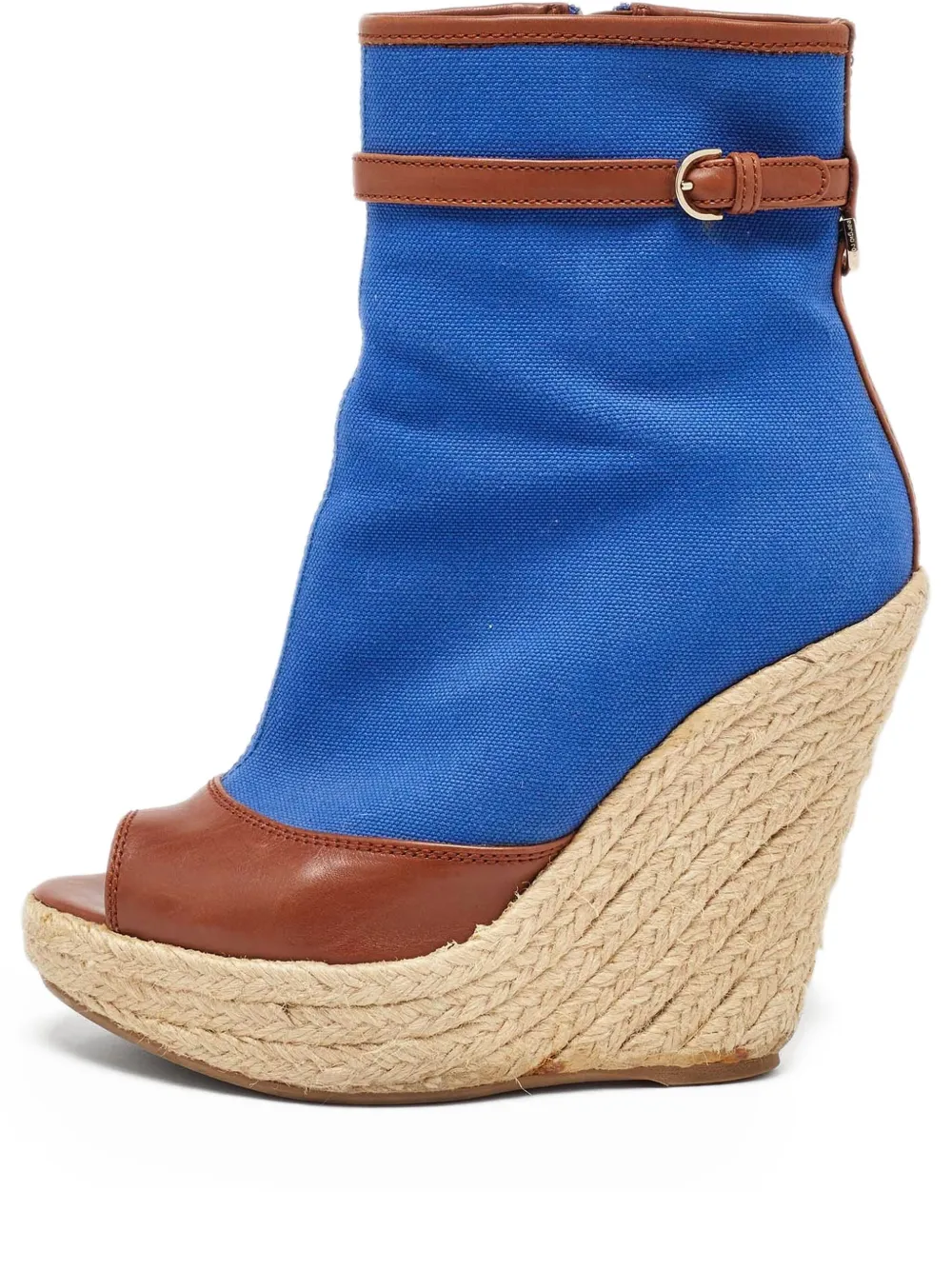 Sergio Rossi Vintage 135mm panelled sandals | Blue | Image 1