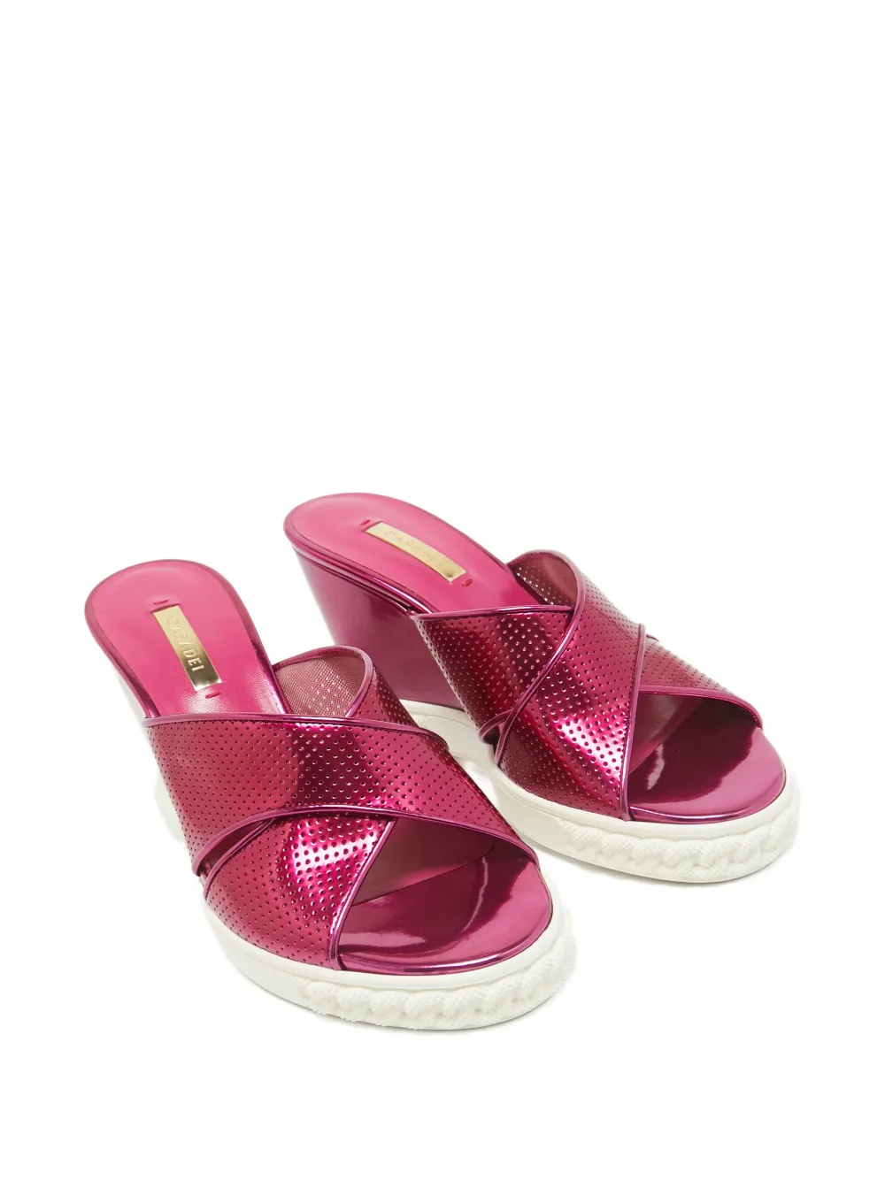 Casadei Vintage Leren sandalen - Roze