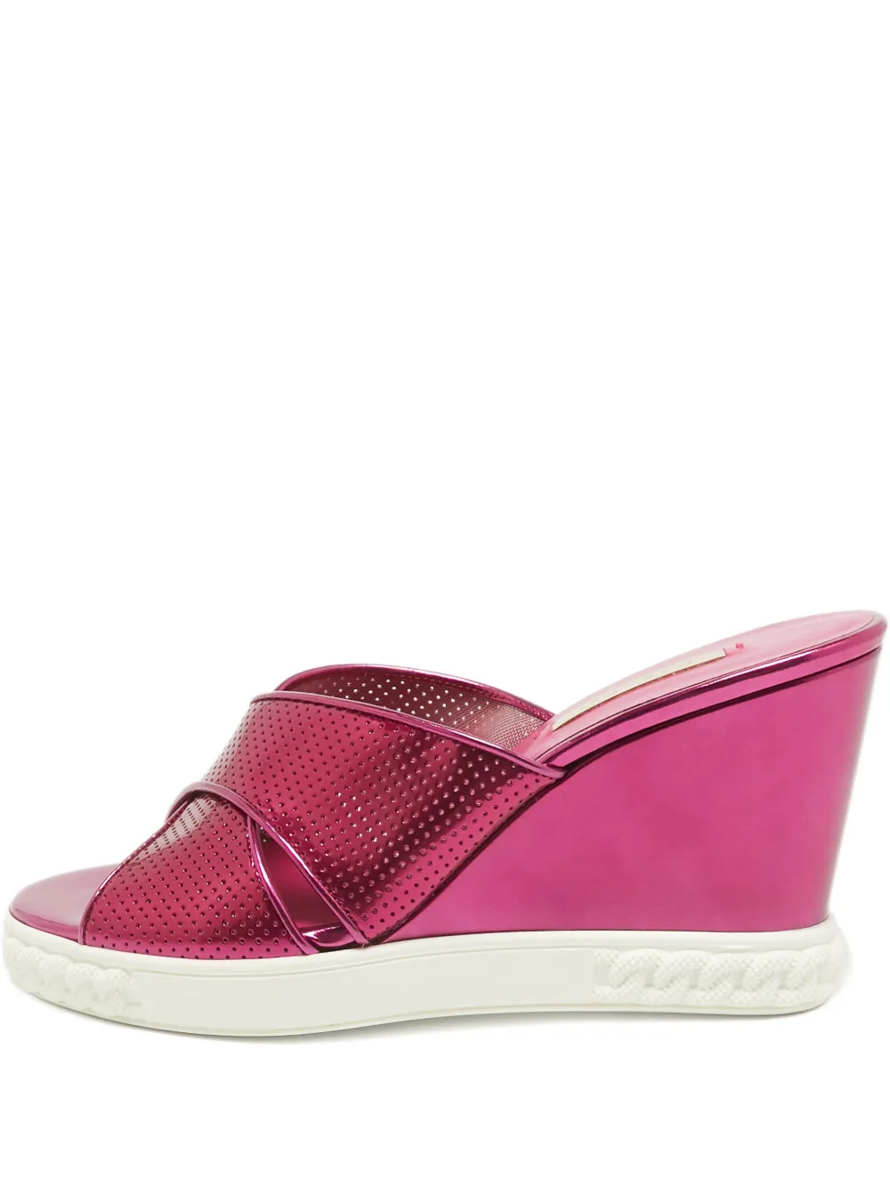 leather heeled sandals