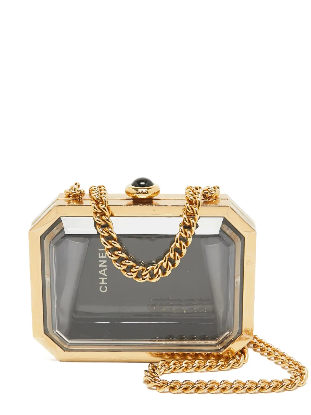 CHANEL Pre-Owned プルミエール クラッチバッグ - ゴールドトーン CHANEL Pre-Owned プルミエール クラッチバッグ - ゴールドトーン