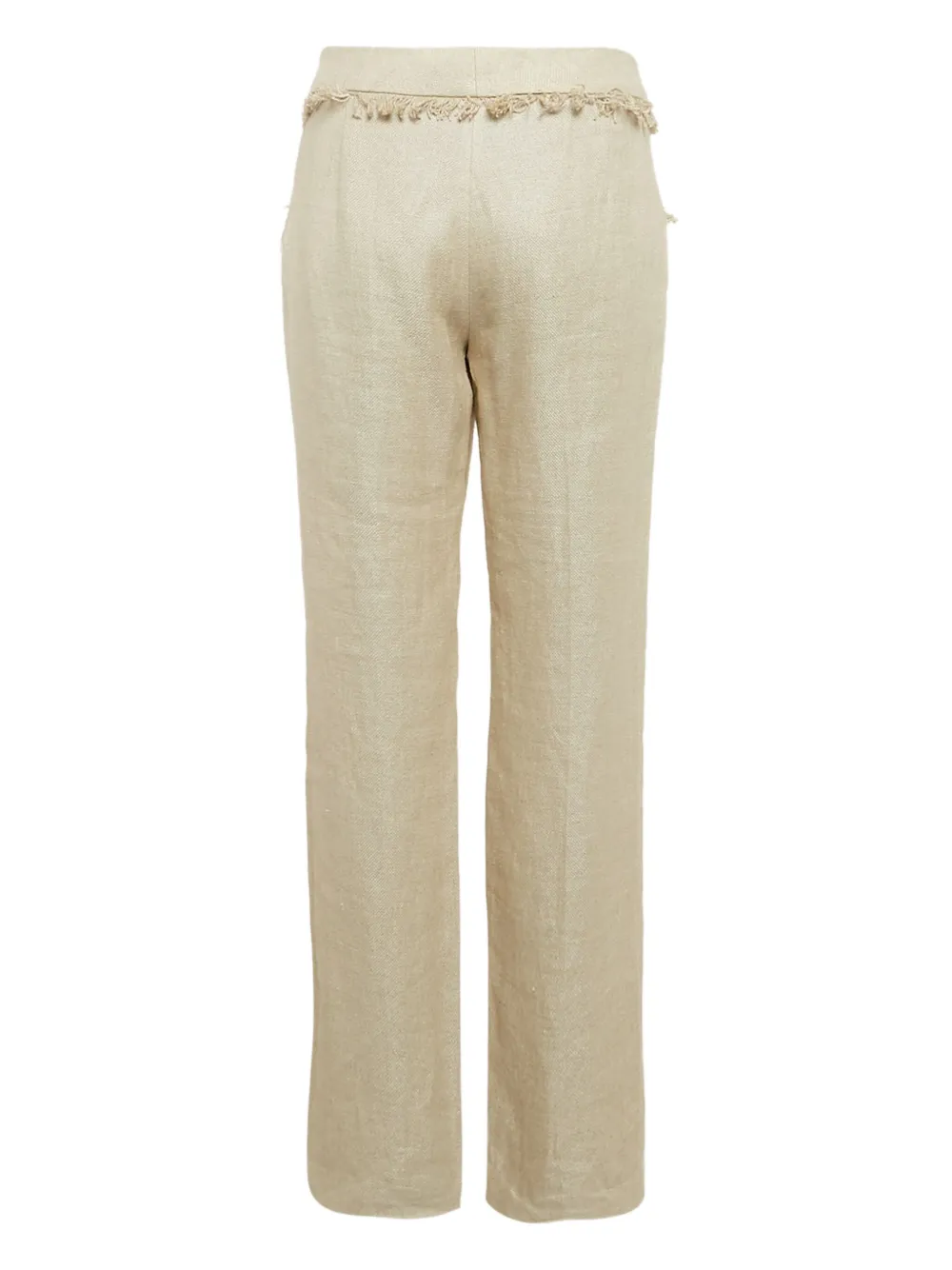 Valentino Garavani Pre-Owned fringe-detailed trousers | Image 2