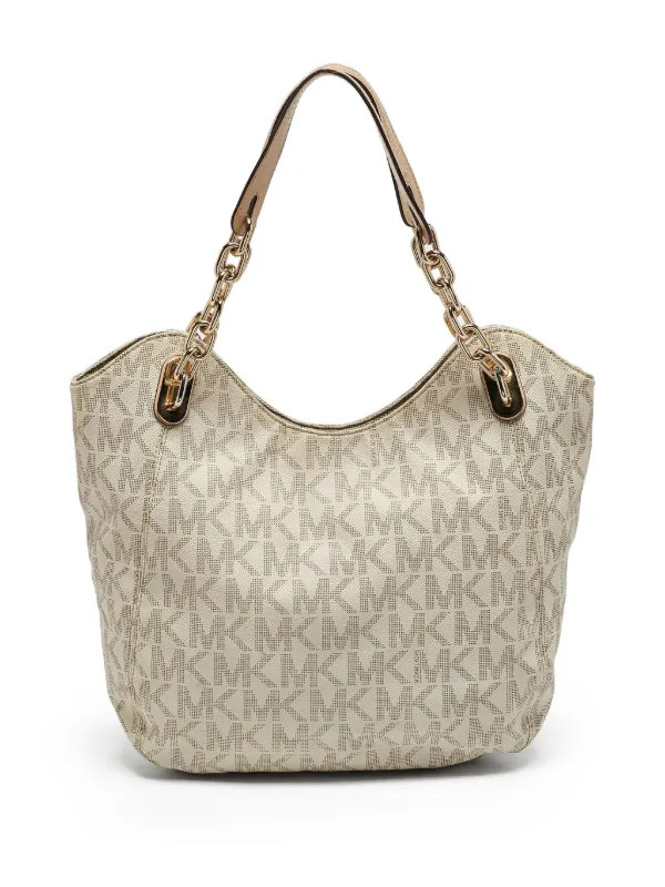 Michael Kors Vintage pre-owned Lillie Monogram Shoulder Bag