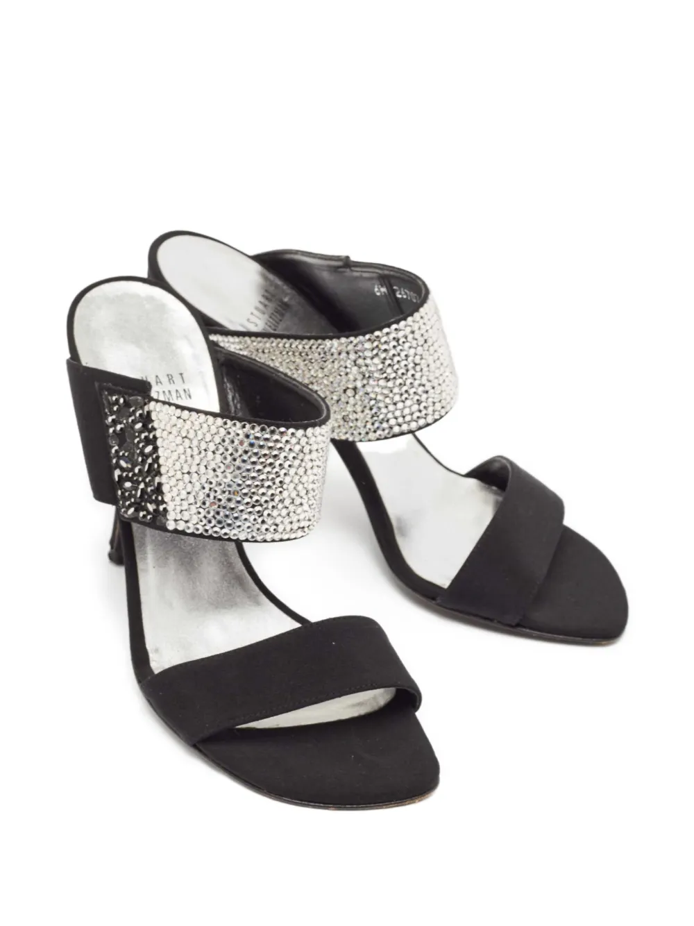 Stuart Weitzman sandalias con apliques de strass y tacón de 100mm de archivo | Image 2