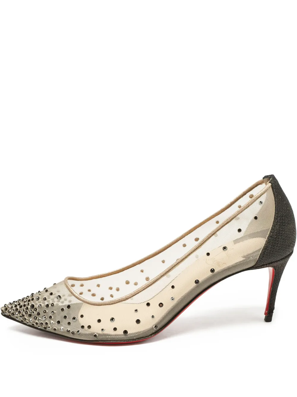 Christian Louboutin Pre-Owned Follies 70mm パンプス - ブラック Christian Louboutin Pre-Owned Follies 70mm パンプス - ブラック