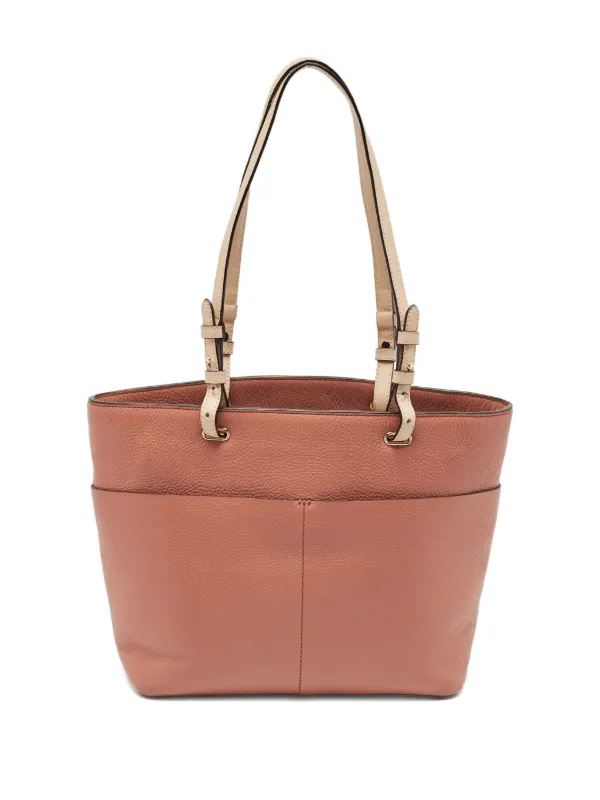 Michael Kors Vintage 2024 レザー ポケット ハンドバッグ | ブラウン