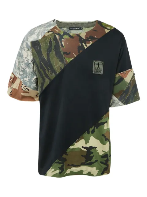 Dolce & Gabbana Pre-Owned camouflage-print T-shirt