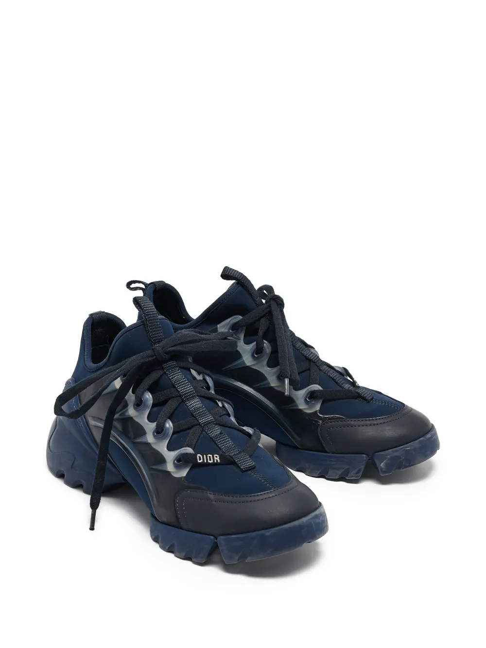 Christian Dior Pre-Owned D-Connect sneakers - Blauw