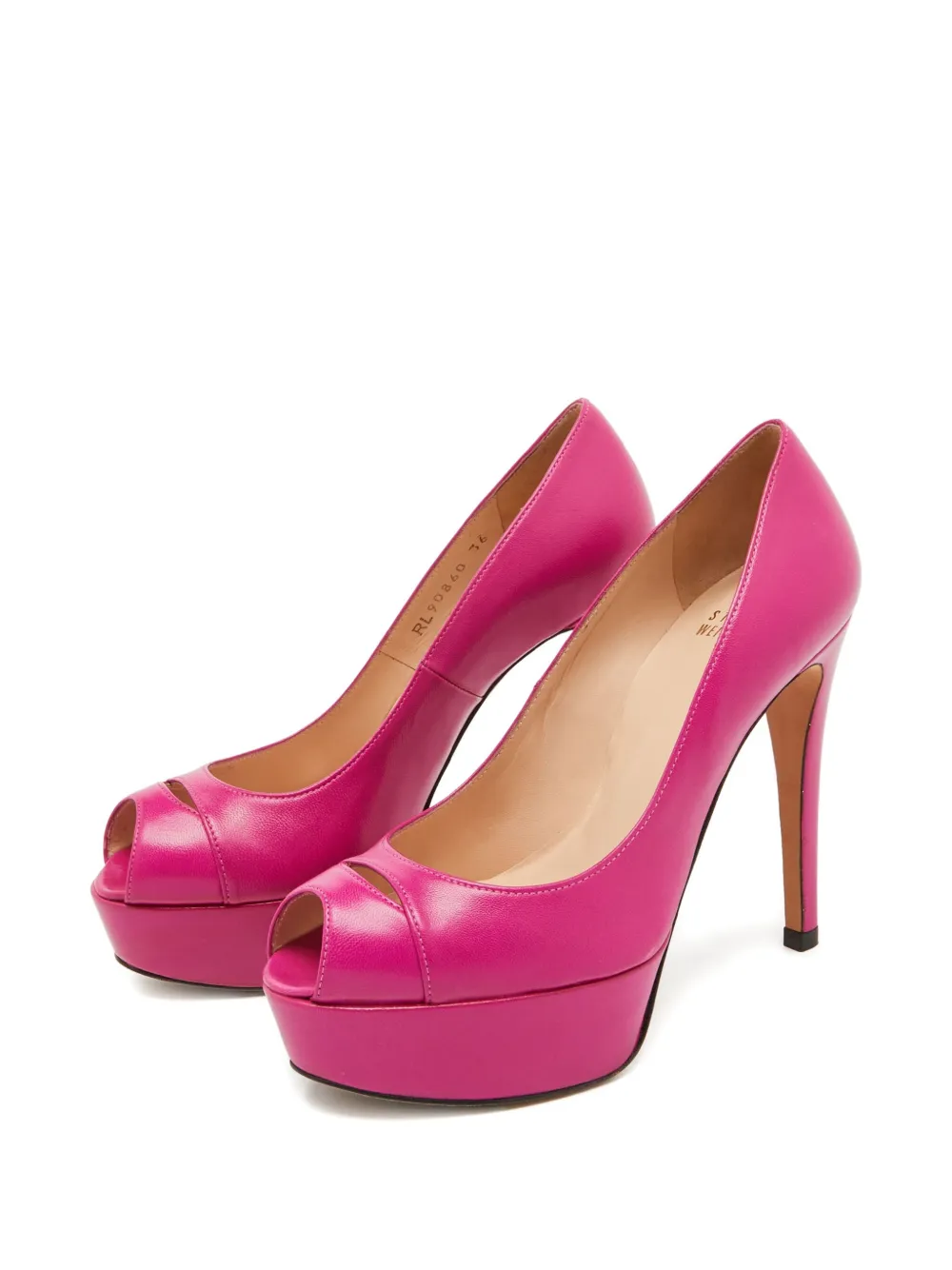 Stuart Weitzman 120mm leather heeled pumps | Image 2