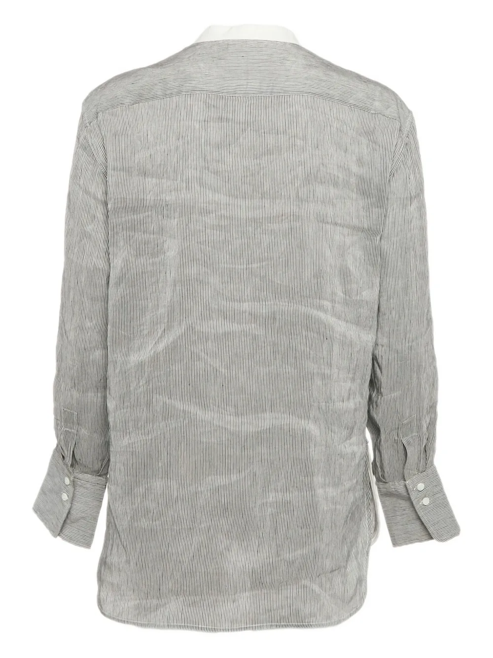 Chloé Pre-Owned stripe-design mandarin-collar shirt | Image 2