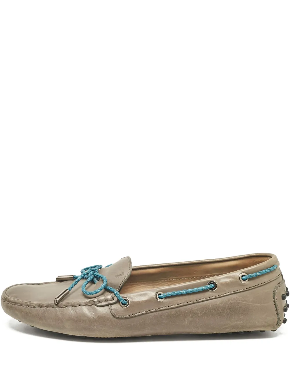 Tod's Vintage プレオウンド デッキシューズ - グレー Tod's Vintage プレオウンド デッキシューズ - グレー