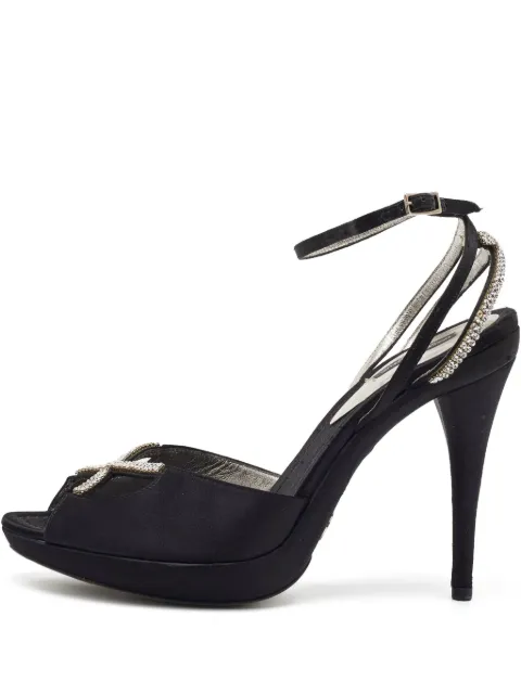 Dolce & Gabbana Pre-Owned 125mm peep-toe platform sandals
