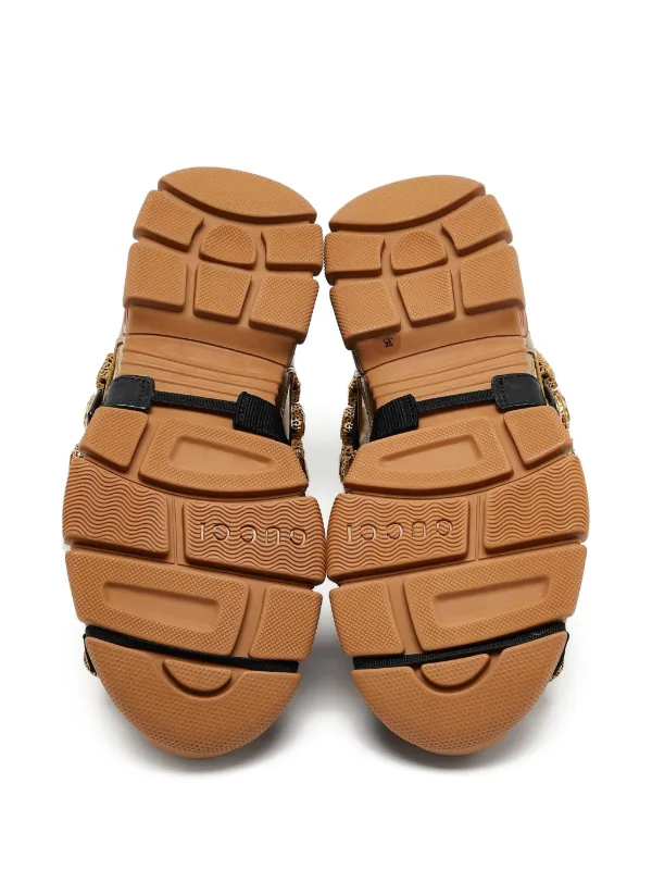 Gucci Pre-Owned フラッシュトレック スニーカー | イエロー | FARFETCH JP