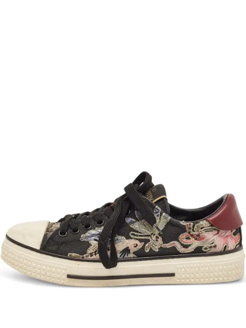 Valentino Garavani Pre-Owned baskets à détails brodés