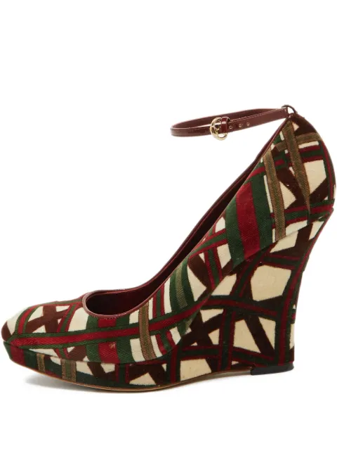 Gucci Pre-Owned zapatillas de terciopelo