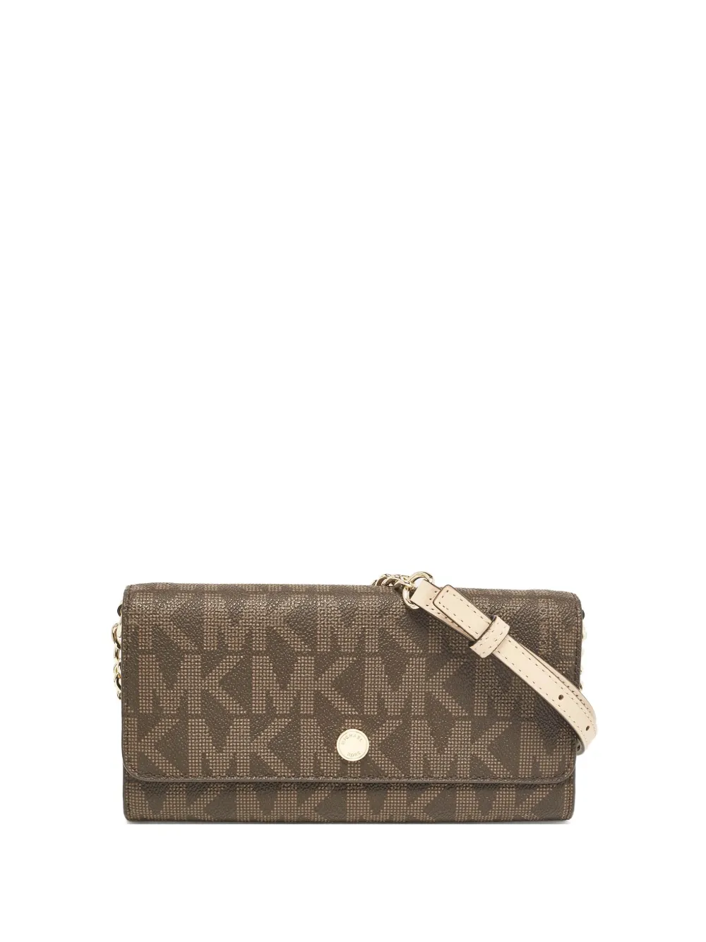 Michael Kors Vintage monogrammed clutch bag | Brown | Image 1