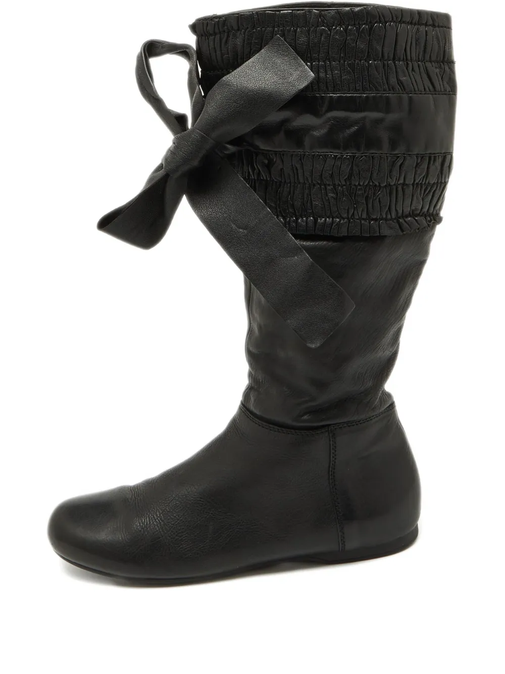 Miu Miu Pre-Owned 2023 leather boots | Black | Image 1