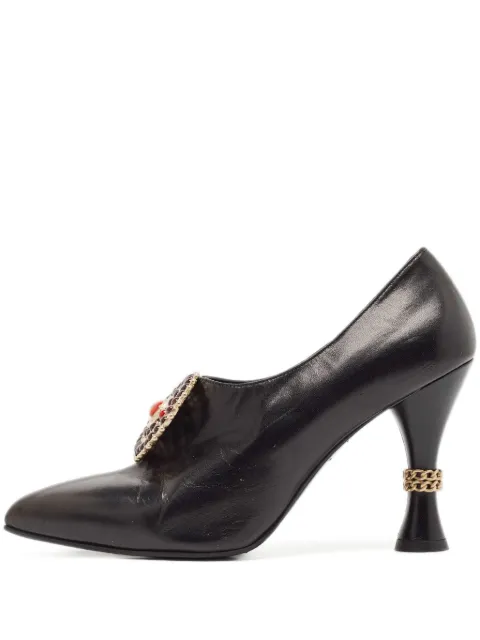 CHANEL Pre-Owned zapatillas Paris-Dallas Gripoix con hebilla