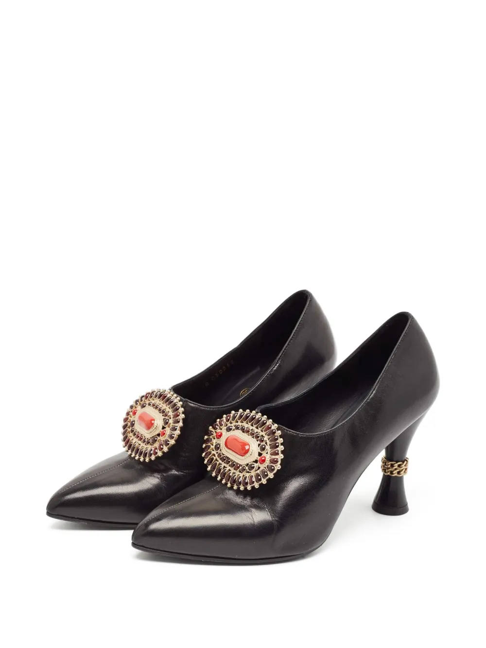 CHANEL Pre-Owned Paris-Dallas Gripoix Buckle pumps | Heeled Pumps | Image 2