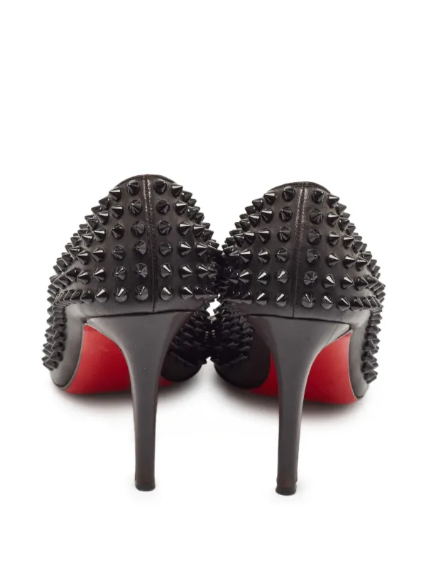 Christian Louboutin Pre-Owned 100mm spike-embellished pointed-toe