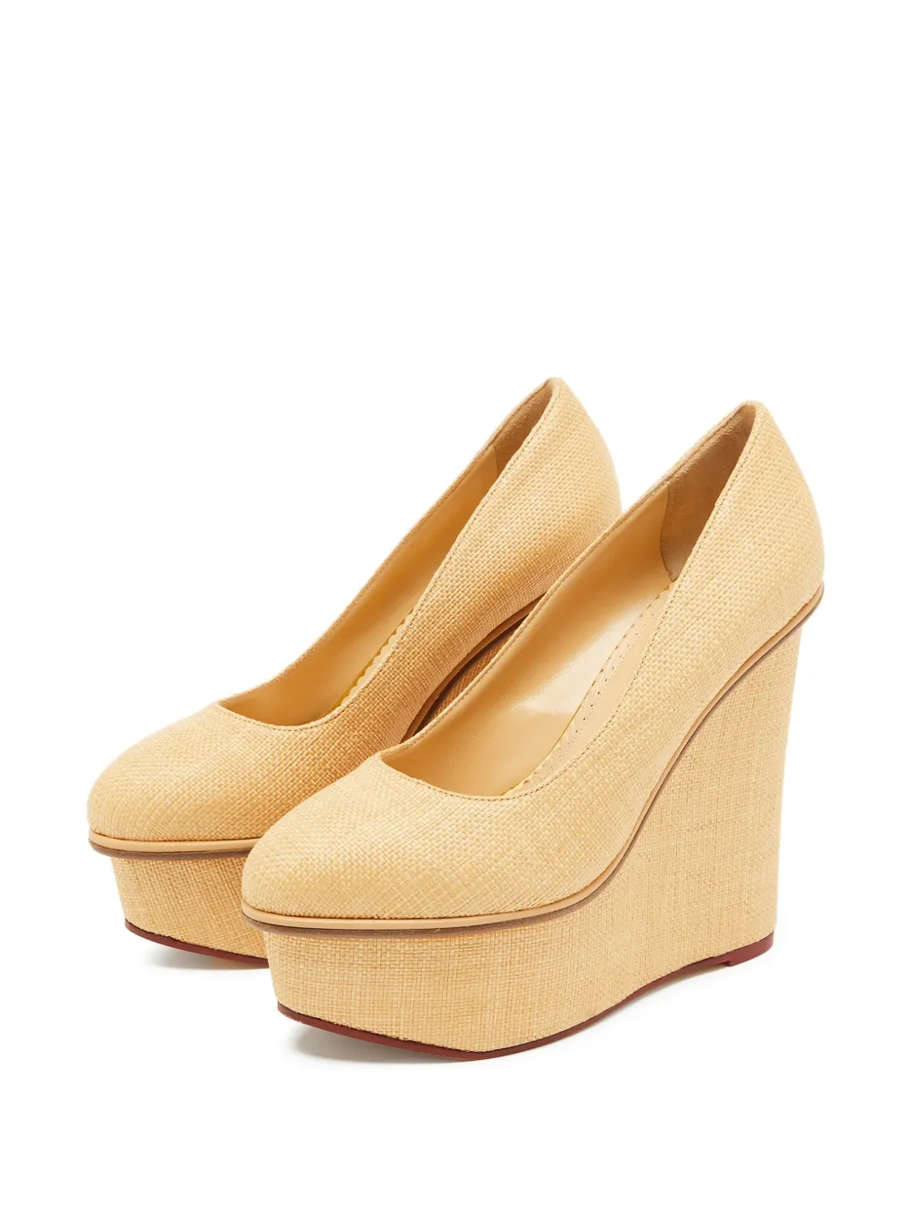 Charlotte Olympia pre-owned 130mm Carmen platform wedge heels | Image 2