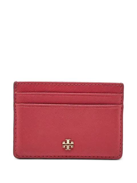 Tory Burch pre-owned textured leather cardholder