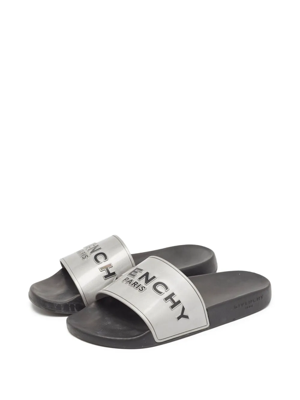 Givenchy Pre-Owned logo-embossed slides | Image 2