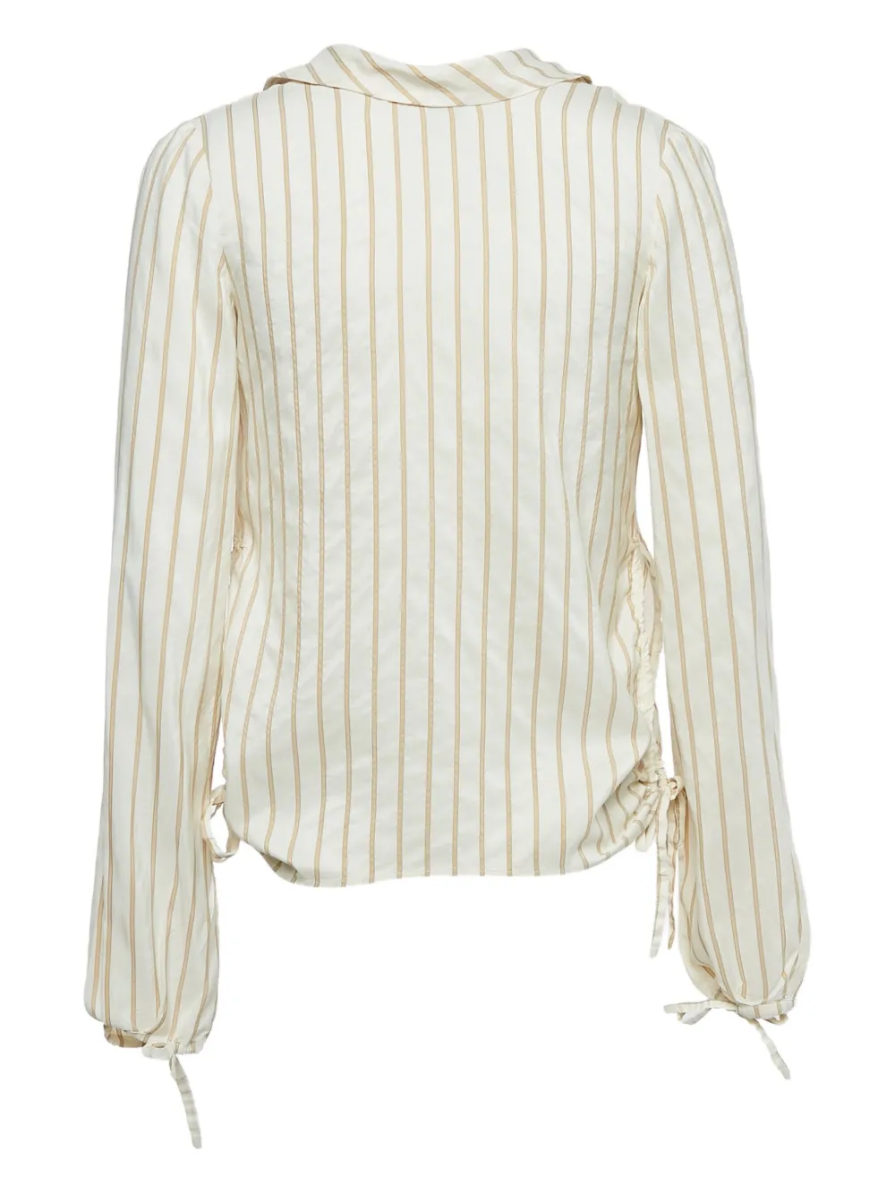 Marni Pre-Owned 2024 striped tie-neck blouse | Image 2