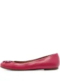Tory Burch pre-owned leather ballet flats - Purple