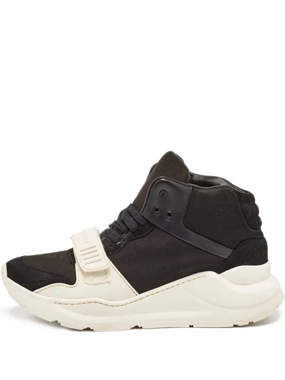 Burberry Pre-Owned Regis high top sneakers | Black | Image 1
