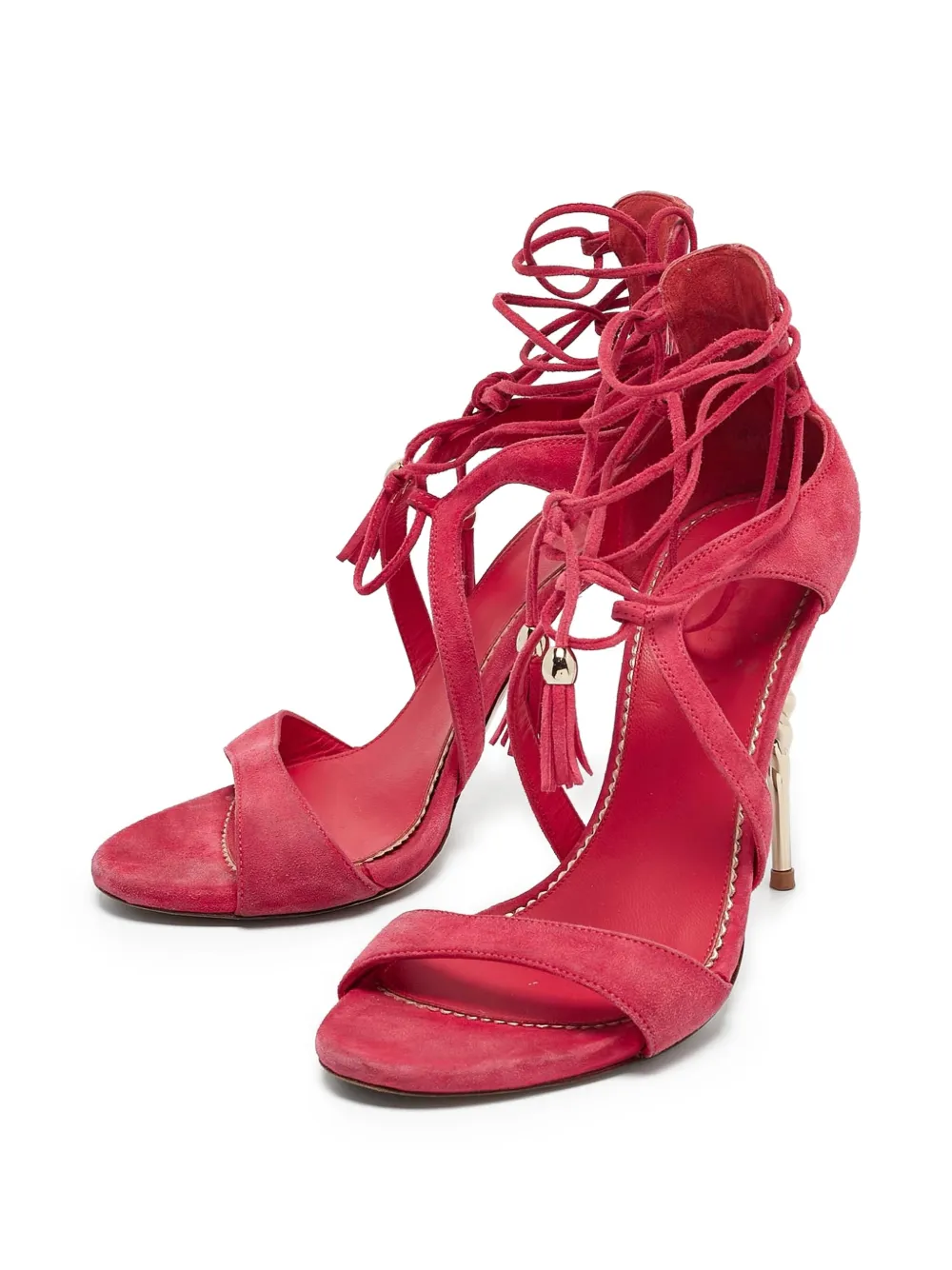 Le Silla laced ankle-strap sandals | Image 2