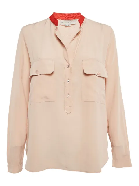 Stella McCartney Pre-Owned pockets silk blouse