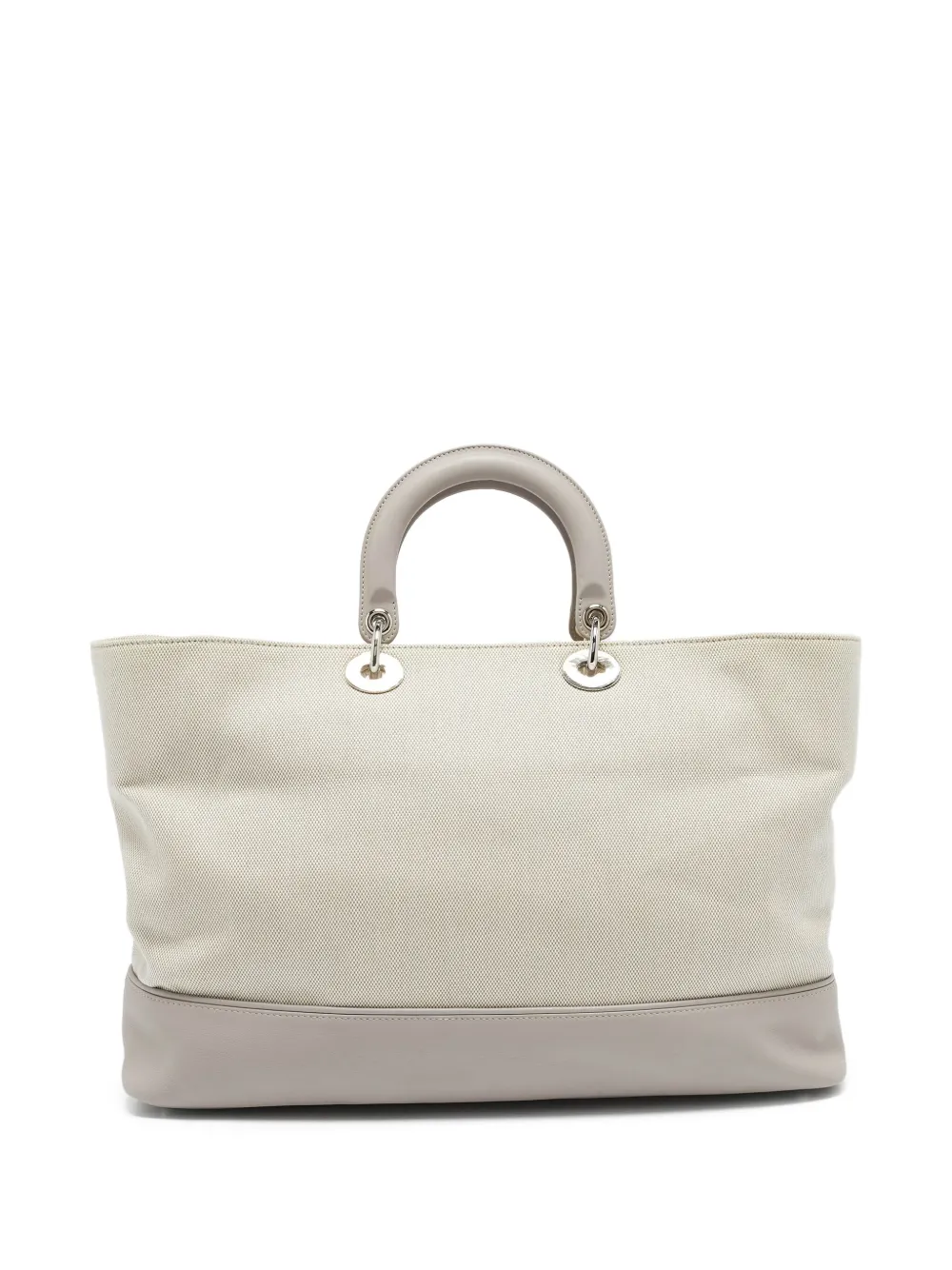 Pre-owned Dior Nappy Tote Bag In Gray
