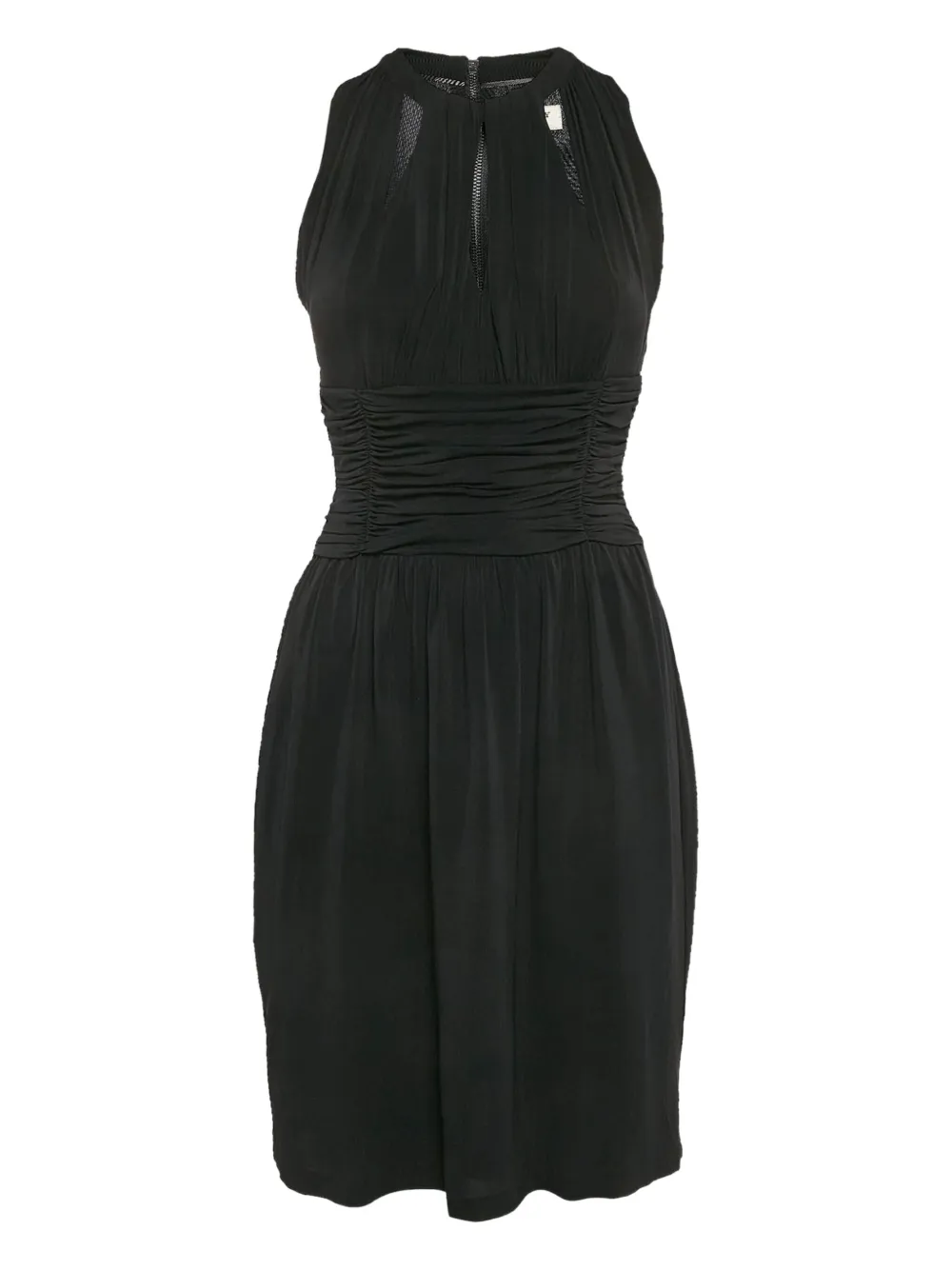 ruched bodice dress
