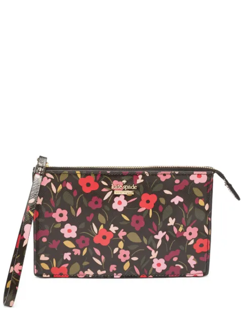 Kate Spade 2024 floral-patterned clutch bag