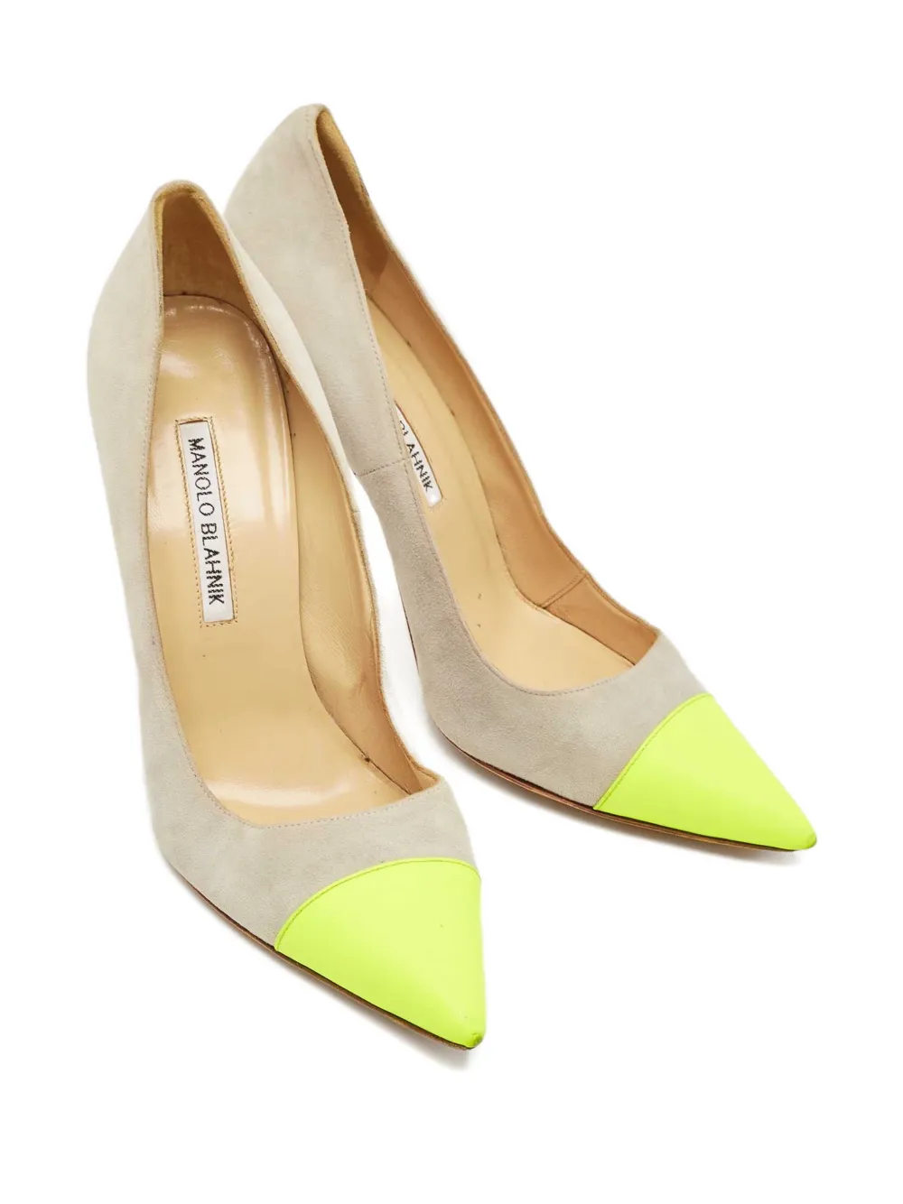 Pre-owned Manolo Blahnik 2024 105mm Bipunta Pumps