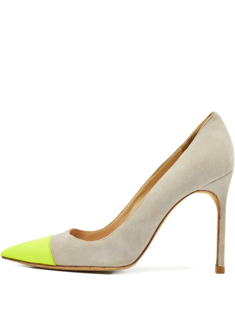 Pre-owned Manolo Blahnik 2024 105mm Bipunta Pumps