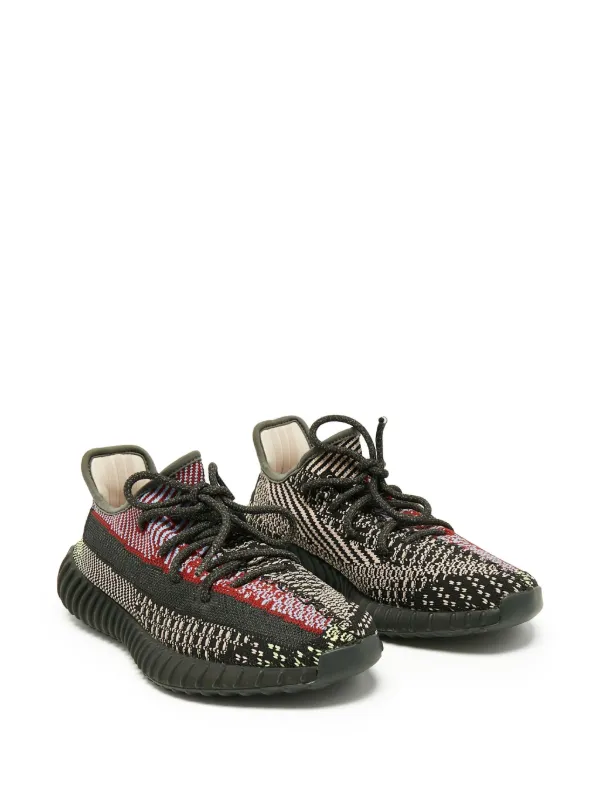 靴 adidas YEEZY BOOST 350 V2 27cm Adidas Yeezy pre-owned Boost 350 V2 Sneakers | Black | FARFETCH