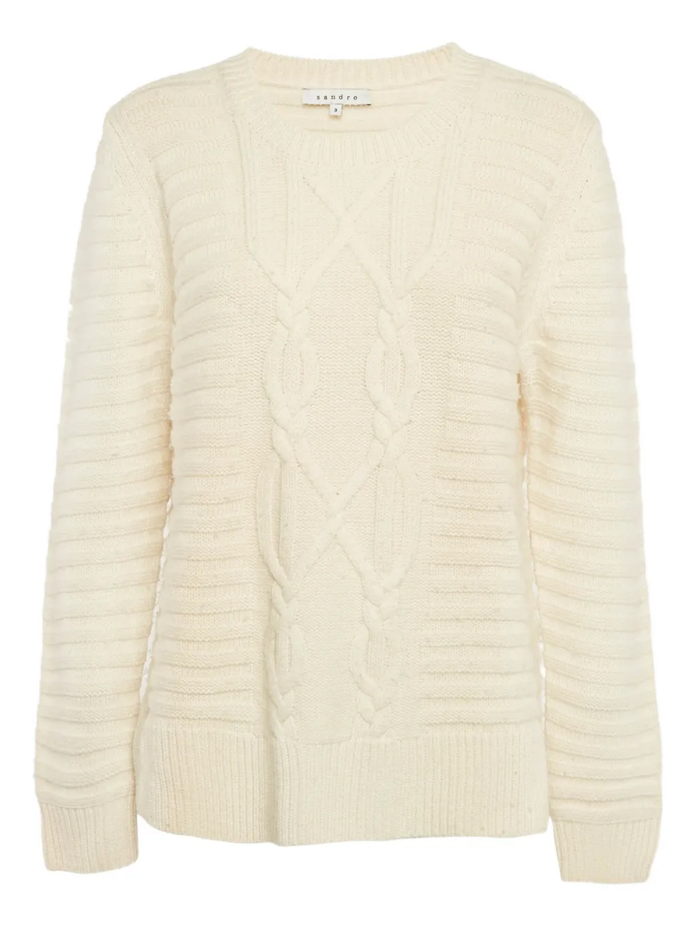 Pre-owned Sandro Merino Wool Sweater